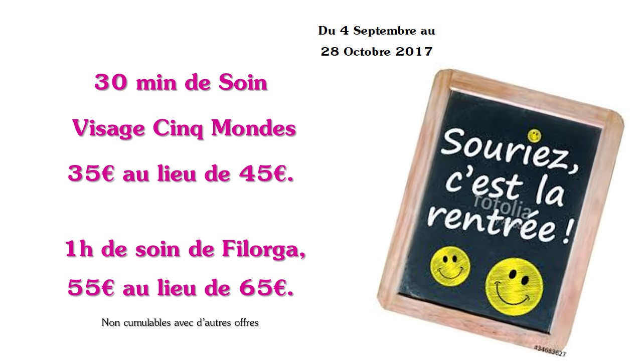 Affiche rentrée soins